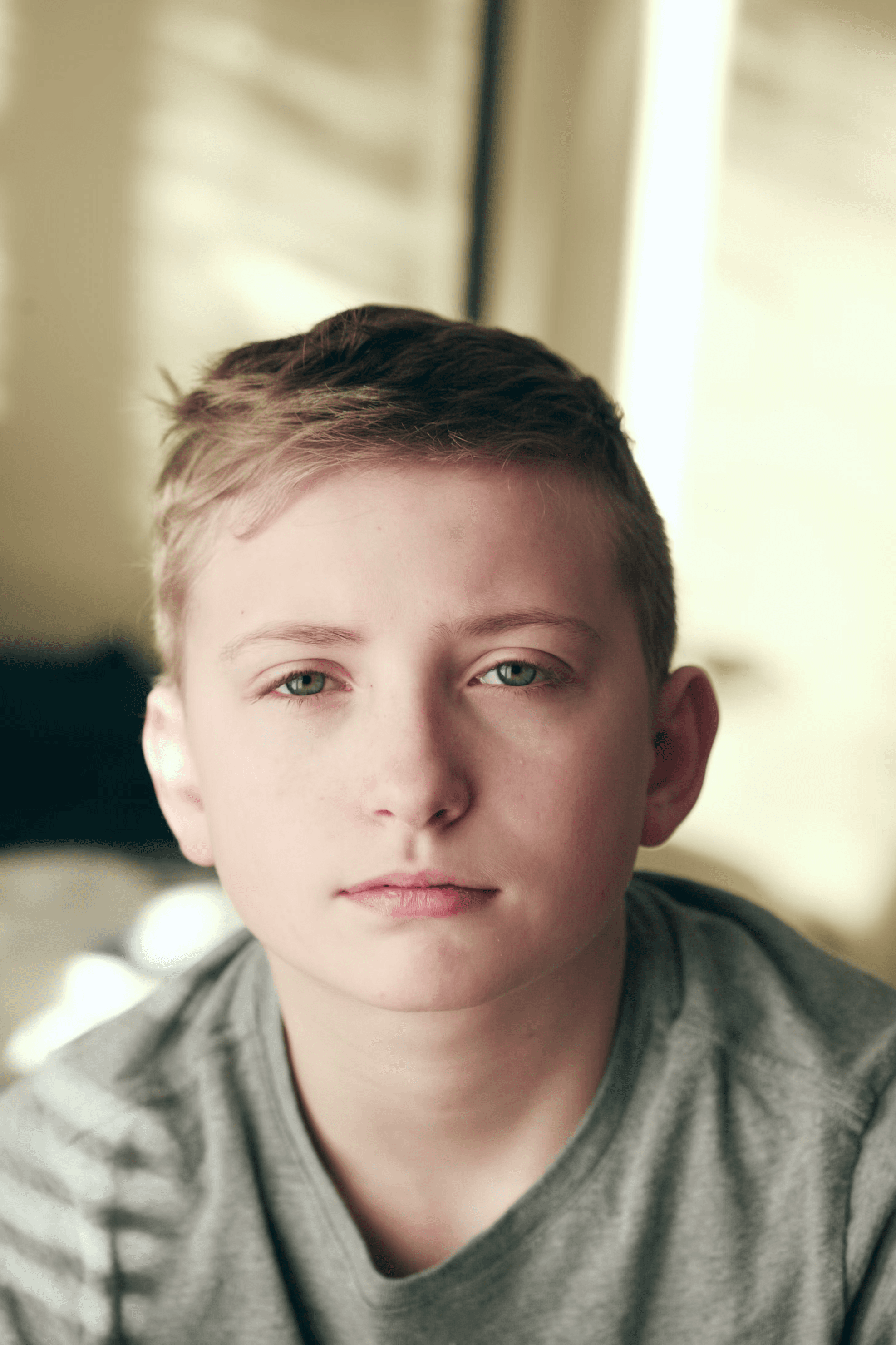Original photo of a child that will be transformed into a book illustration